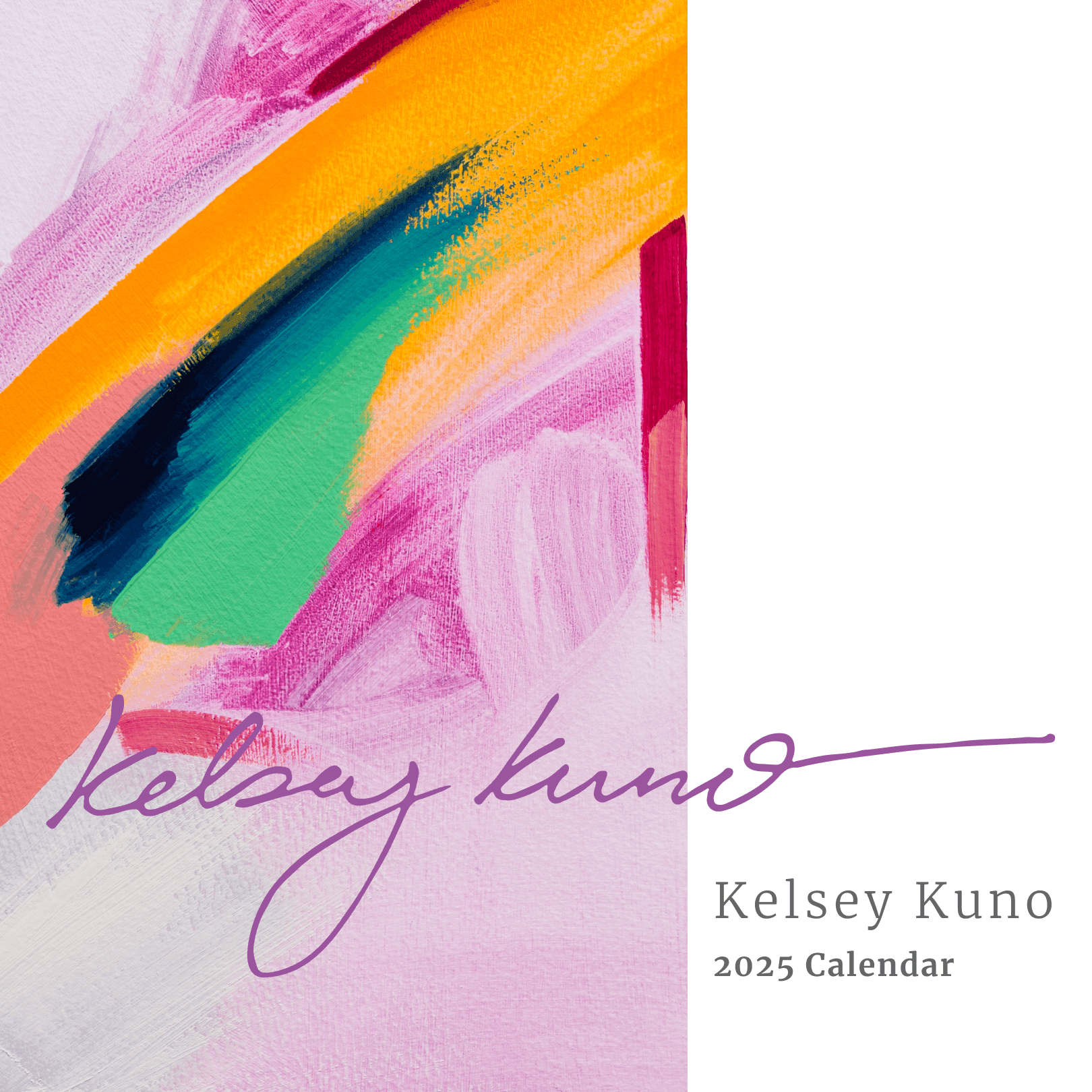 Kelsey Kuno Painting Calendar cover